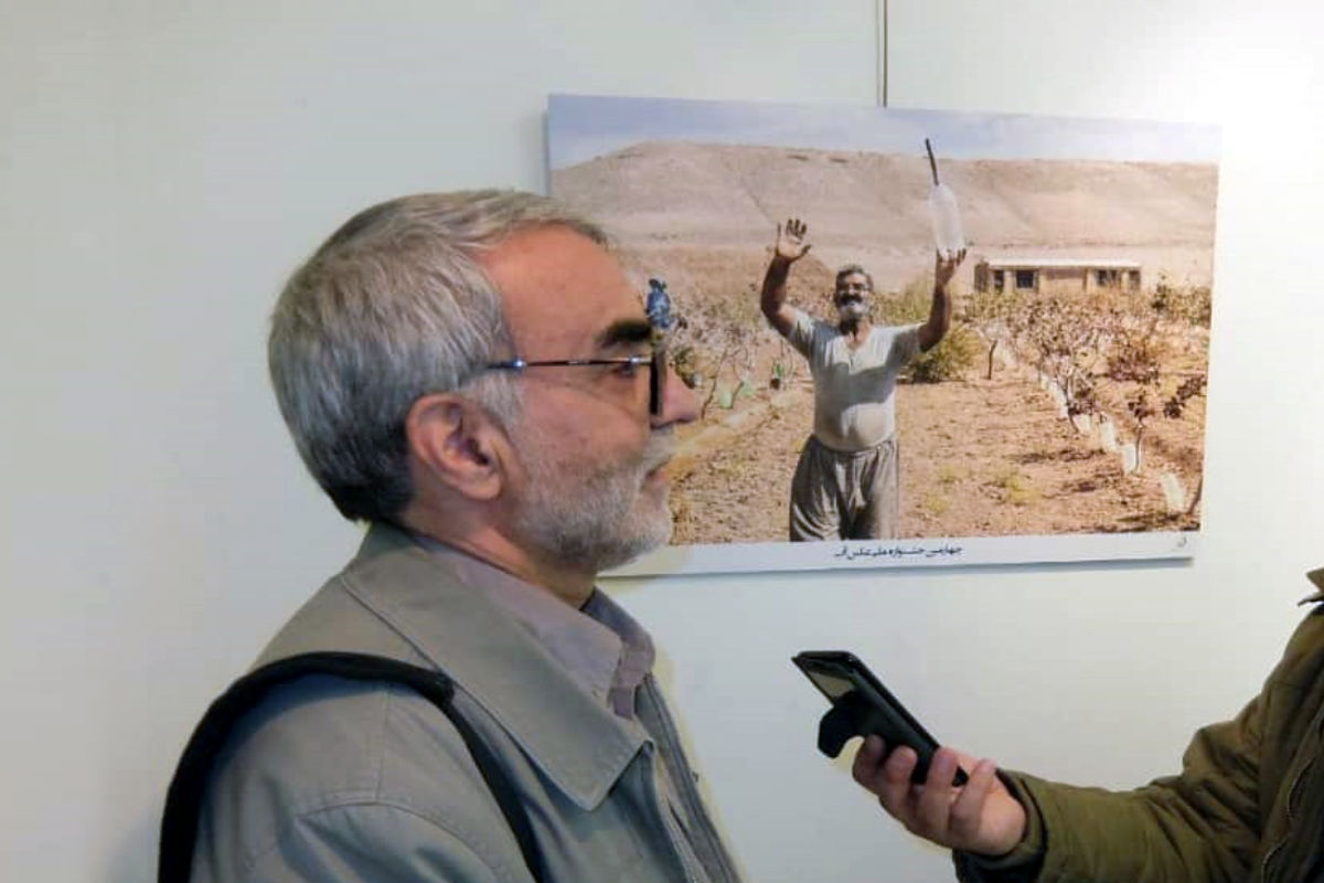 حسین توحیدی فر - برگزیده چهارمین جشنواره ملی عکس آب