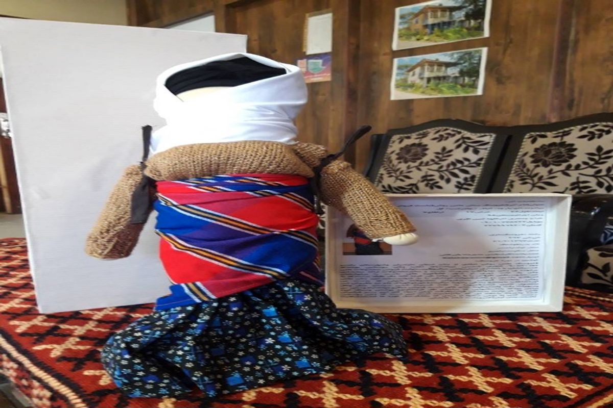 عروسک «ماس‌روش» رامسر