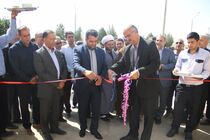 ساختمان اداره گاز محمد آباد جرقویه افتتاح شد
