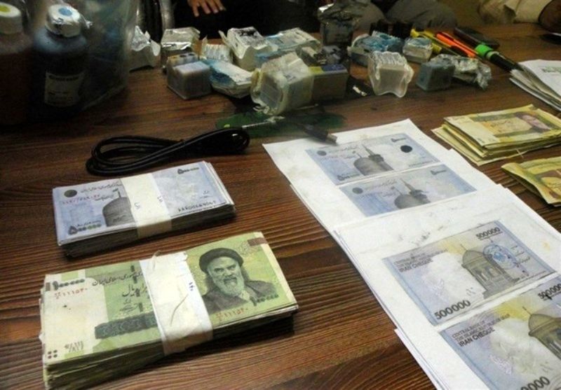 کشف 280 میلیون اسکناس جعلی در کرمانشاه