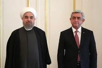 دیدار روسای جمهور ایران و ارمنستان