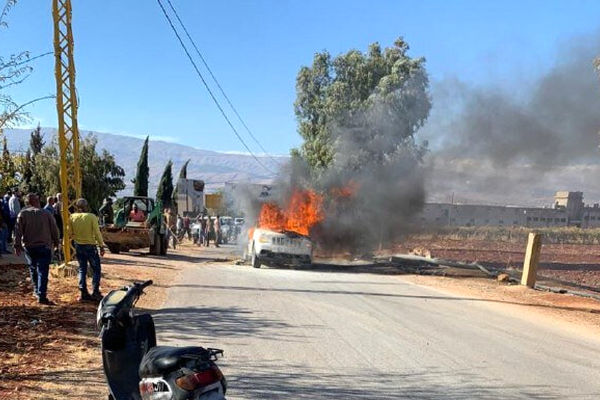 اسرائیل به یک خودرو در جنوب لبنان حمله پهپادی کرد