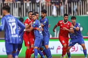 رنگ آبی تیم ملی فوتبال ایران بیشتر شد