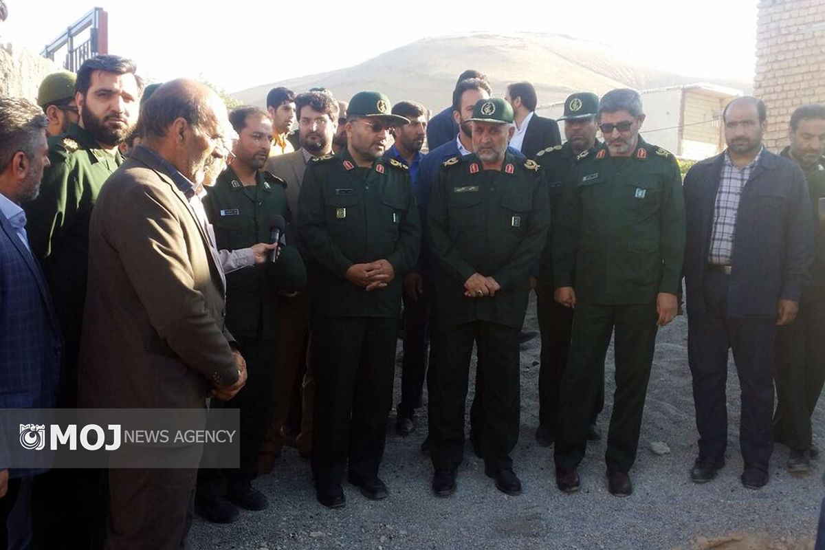 بازدید رئیس بسیج مستضعفین از دلفان